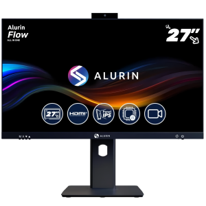 Alurin Flow All in One i5-12400 16GB 1TB SSD 27", Todo en uno potente para trabajo y ocio